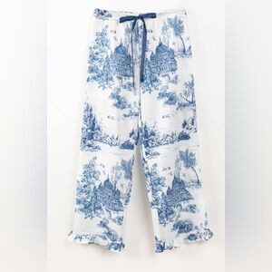 VIOLET & BROOKS Colette Toile PJ Pants, Size S/M